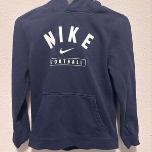 Nike Kids Blue Football Hoodie